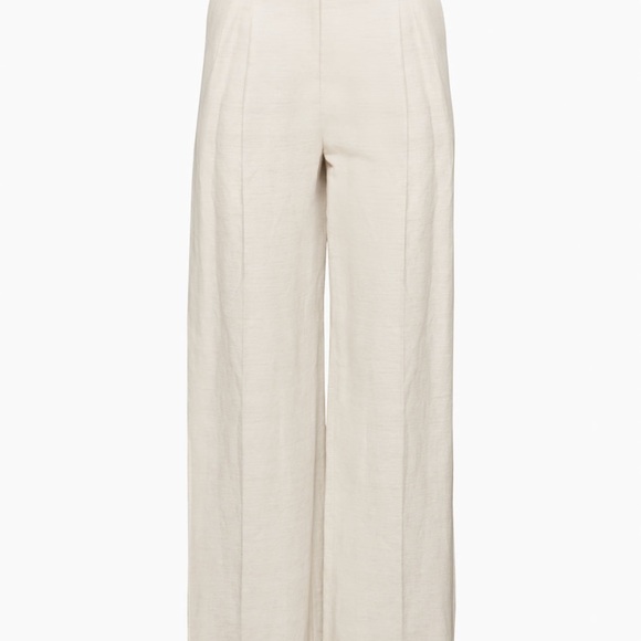 Aritzia effortless pants, size 6 (tall) linen - Picture 2 of 5